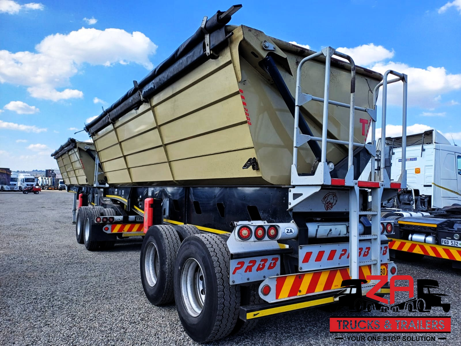 2022 PRBB 45 CUBE SIDE TIPPER #53281